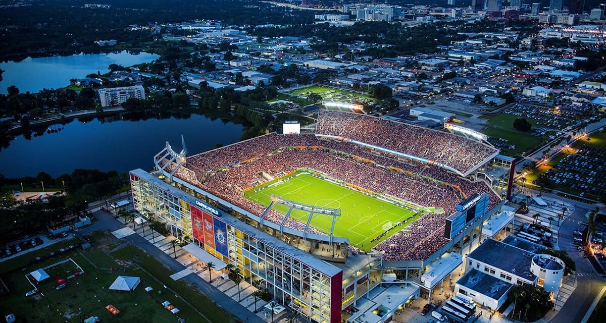 Así es el estadio Camping World Stadium de Orlando