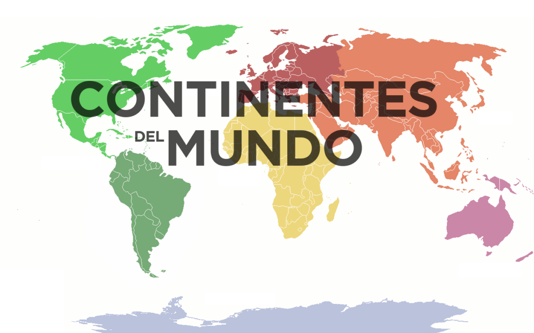 Inicio viajar media 6 Continentes del mundo