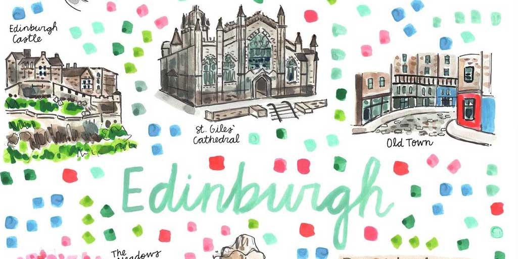 Inicio viajar media 4 Ciudades del mundo en ilustraciones llenas de color y alegría