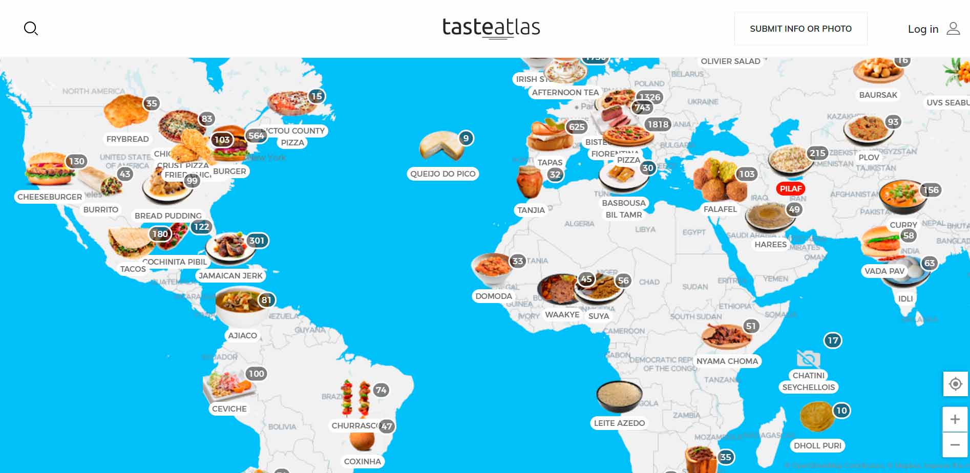 Inicio viajar media 6 Descubre los mejores platos de cualquier rincón del mundo en un mapa interactivo